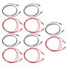 5 Sets Banana Test   Testing Cable Male To Male 2mm 30V AC 60V DC 10A Accessory Set Kit