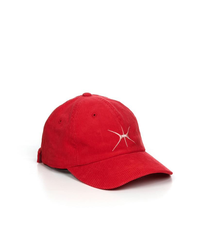 Yunse Hatch Corduroy Cap (Red)
