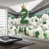Party Backdrop Birthday Football Soccer Photo Booth Background Wall Decor