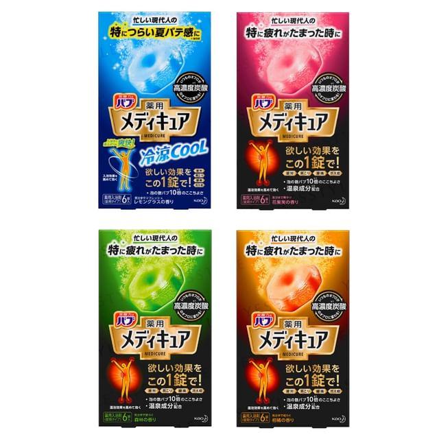 Kao - Таблетка для ванны Bub Medicure Forest - 6 pcs