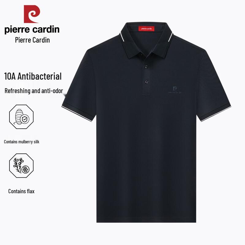 

Pierre Cardin Men s Cool Touch Short Sleeve Polo Shirt XL