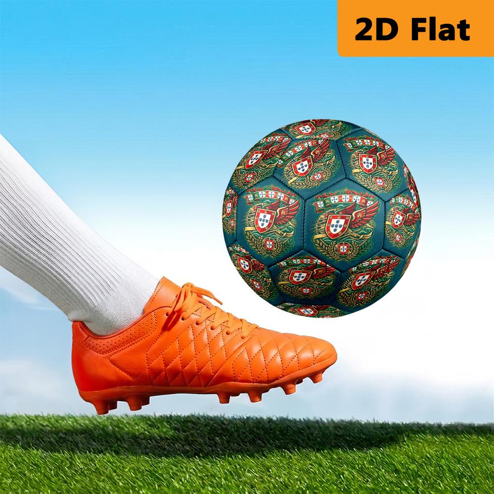 Portuguese Heritage Emblem Football Suitable for Both Training and Competition No. 5 Football Outdoor Sports Very Elastic Unique Football Gifts