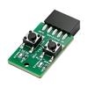 9Pin Desktop PC Power Reset Switch Module LED Indicator Motherboard Header for DIY Build Upgrade