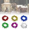 Colored Five-pointed Star Wreath Iron Wire for Home Party Window Wedding Decor