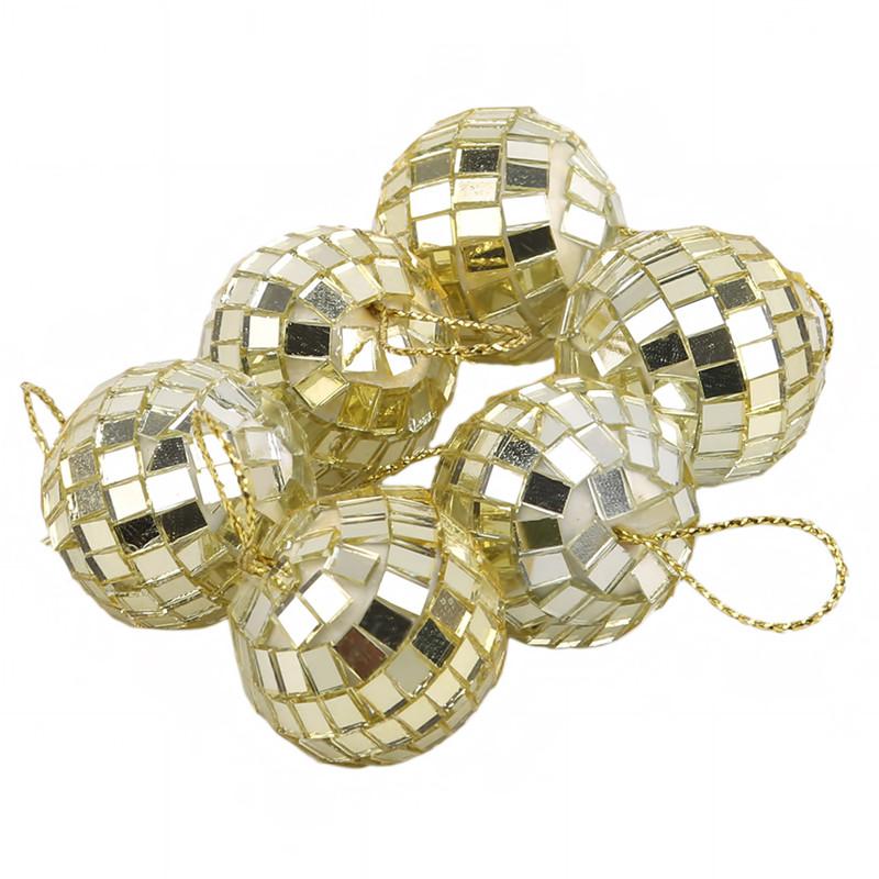 3/5/7Cm Reflektierende Glas Rotierende Spiegelkugel Für Disco DJ Spiegelreflexion Glaskugel Licht Für Weihnachtsfeier Neu