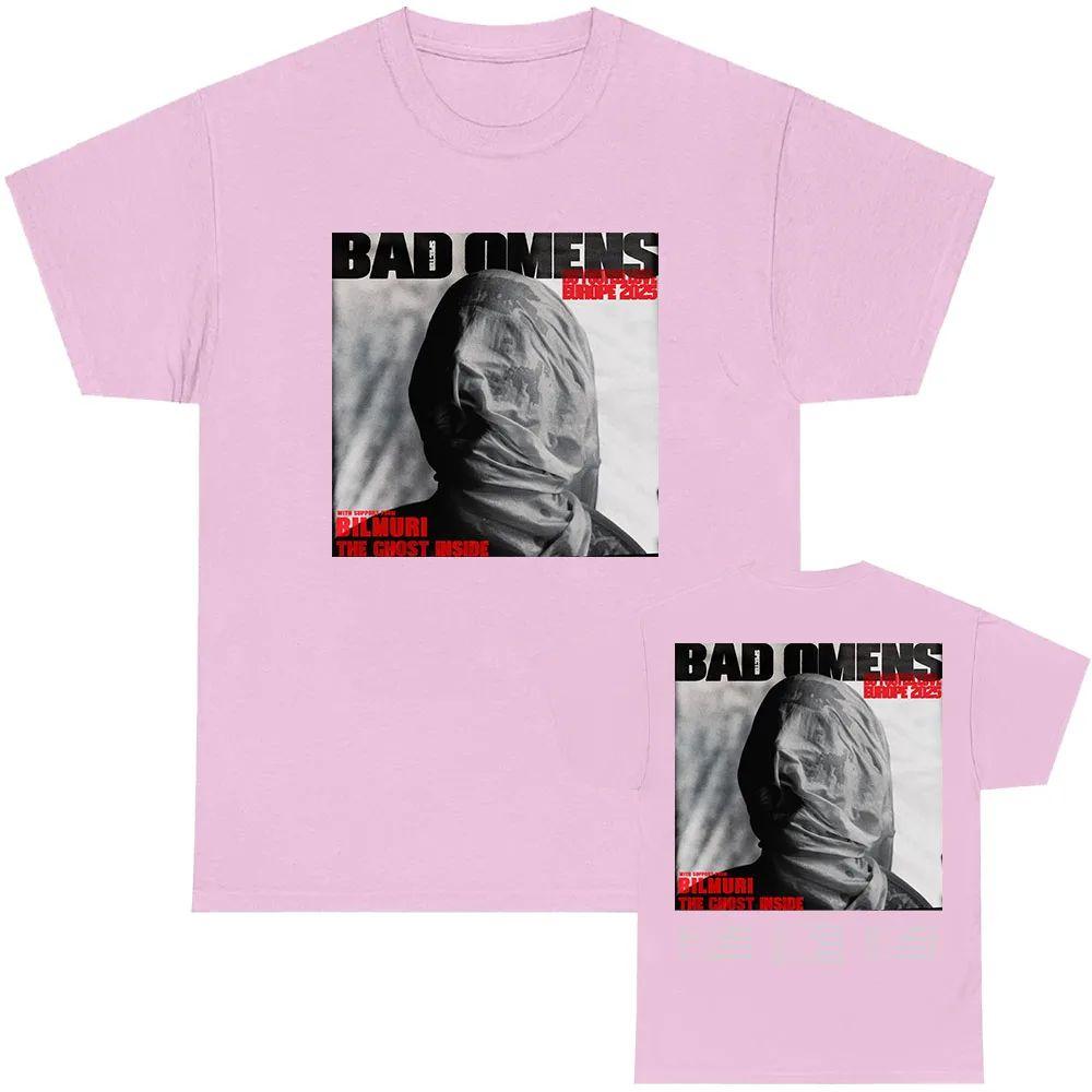 BAD OMENS Rock Band Graphic Tshirts Do You Feel Love Europe Tour Tshirt Streetwear Print Cotton Casual Loose T Shirt Unisex