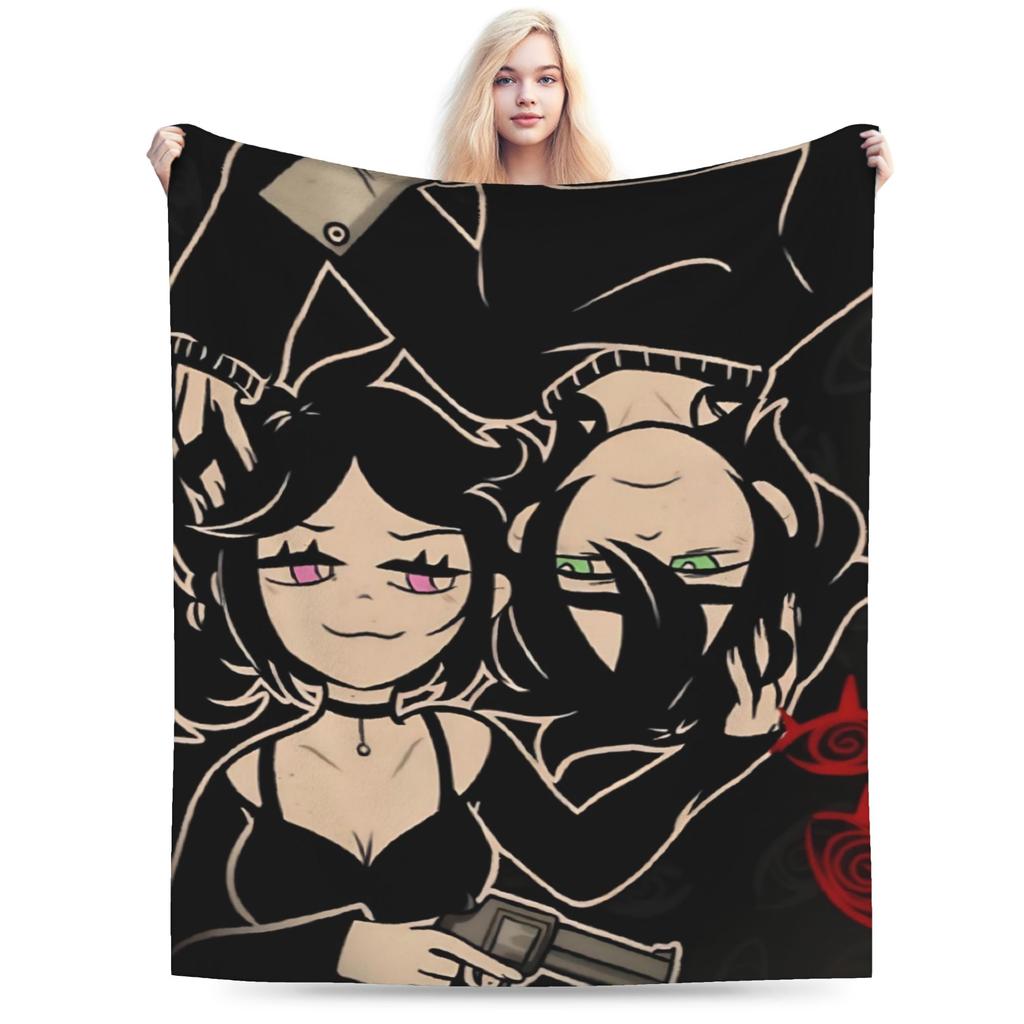 Der Sarg von Andy und Leyley Spiele Decken Super Weich Fleece Gemütlich Geschenke Überwurf Decke Bettbezug