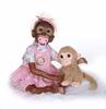 52CM Handmade Detailed Paint Reborn Baby Monkey Newborn Baby Collectible Art High Quality