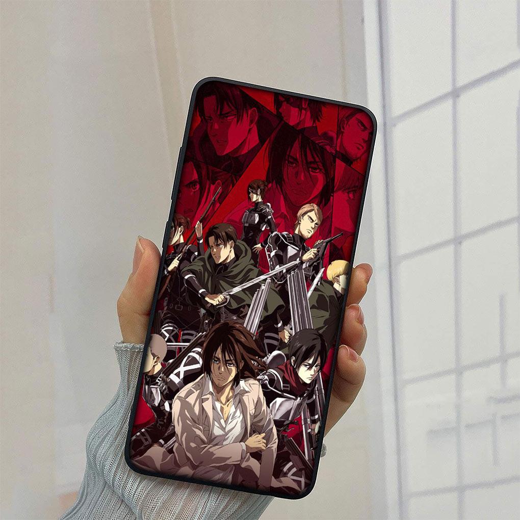 Attacks on titan Cover Phone Case for Motorola Moto E32 G30 G50 G60 G40 G51 G52 G41 G42 G22 G71 E7 G100 Funda Soft Casing