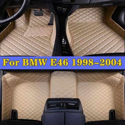 Auto Voet Pads Voor BMW E46 1998-2004 Auto-interieur Accessoires Beschermende Pad Custom Auto Vloermatten Auto Tapijt