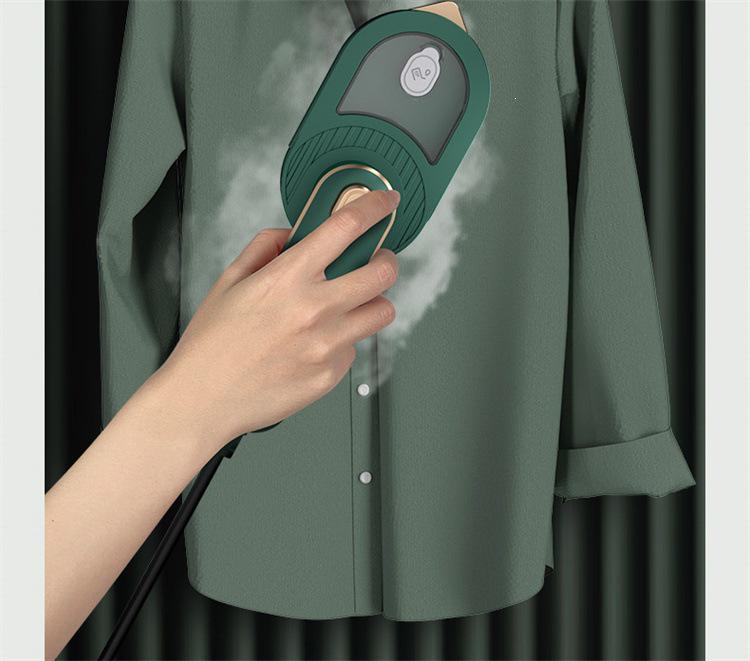 Compact Handheld Electric Garment Steamer and Iron