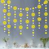 1pc Korean StyleinsWind Daisy Flag Flower Garland Children's Birthday Party Decoration Hanging Ornament Room Decoration