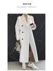 Rongtai Retro British Double-Breasted Tie-Waist Trench Coat for Women - 2025 Spring Collection
