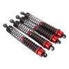 4PCS Oil Pressure Shock Absorbers Aluminum Alloy Model Vehicle Shock Damper Kit for 1 10 Scale RC Car 120mm Red