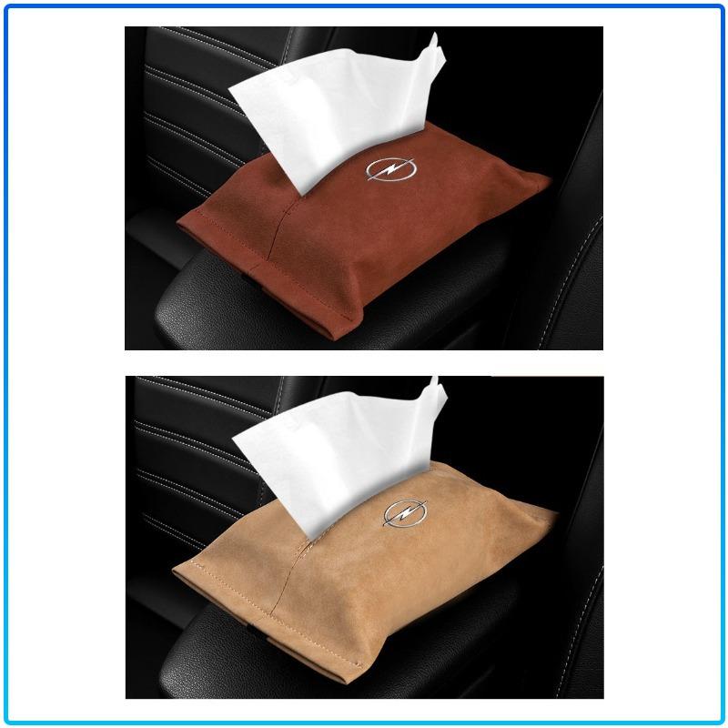 1Pcs Car Tissue Box Holder Sun Visor Seat Back Car Accessories For Opel Astra H G J Insignia Mokka Zafira Corsa Vectra B C D