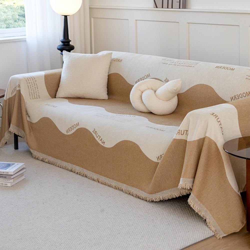 Nordic Sofa Cover Cloth Towel Ins Wind Nordic Sofa Blanket Cover All-inclusive Sofa Cover All-season Sofa Cushion