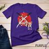 Ancient Japanese Cherry Blossom Samurai Katana Sword T-Shirt Unisex T-shirt 7