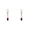 5Pcs Floating Aquarium Thermometer Fish Tank Glass Temperature Measuring Tool With Suction Cup Fahrenheit Celsius Accessories