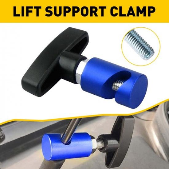 Engine Hood Lift Rod Support Shock Clamp Strut Stopper Prop Retainer Tool Blue