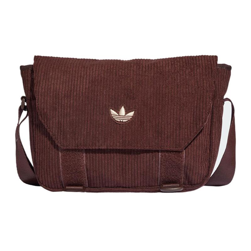 

Adidas Оригинальная вельветовая сумка кроссбоди, сумка через плечо обычная унисекс темно-коричневая Adidas IQ3519 темно-коричневого