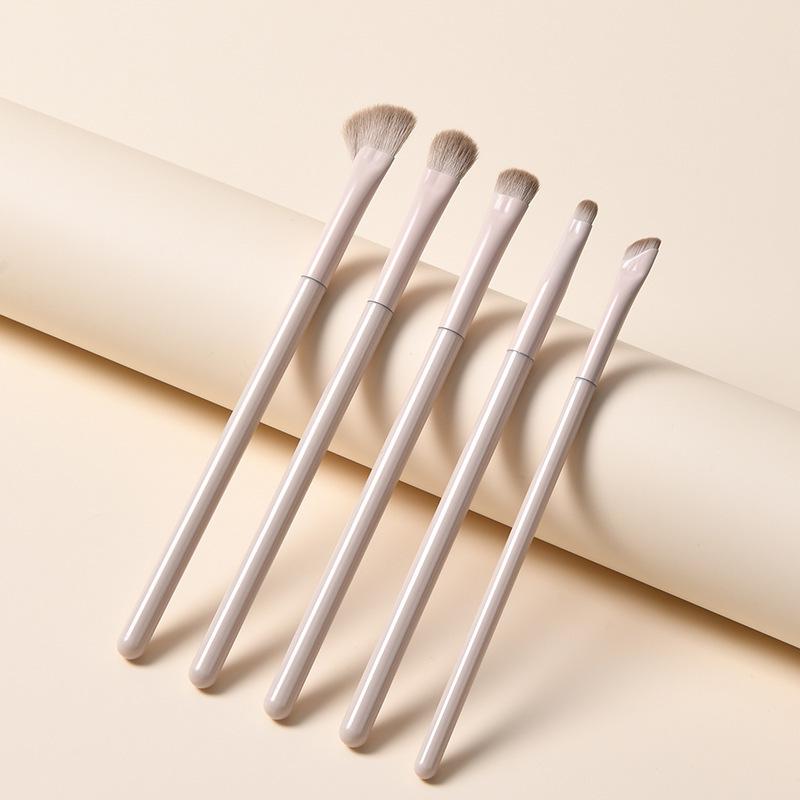 Set di pennelli da trucco professionali per principianti: Pennelli Ombretto, Blush, Contour per Aspiranti Truccatori.