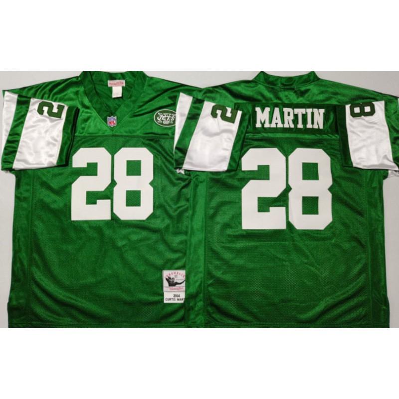 New York Jets NFL Retro Jersey Mens 12 Training Uniform Sports Fan Apparel