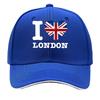 Featuring I Love London Suitable for Women And Unisex Designed for Casual Outdoor Use Lightweight  Sandwich Baseball Cap