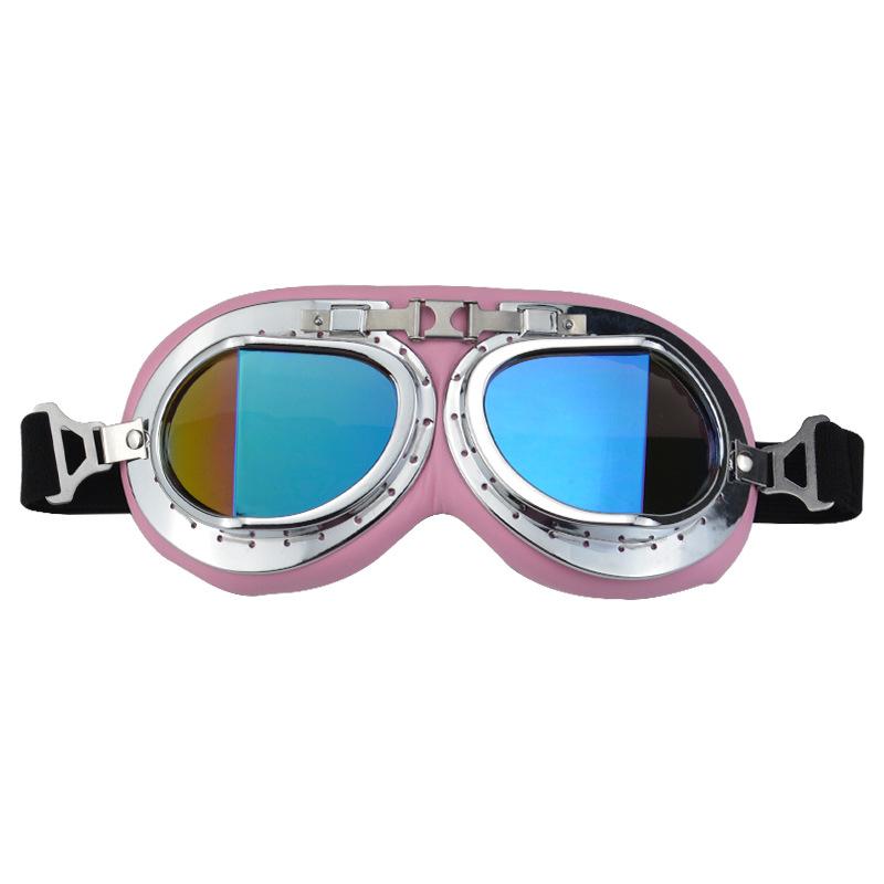 New motorcycle goggles for outdoor sports, Harley windproof goggles, motorcycle helmet eye protection, UV protection#8008