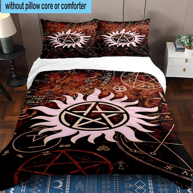 3PCS Natural Symbolism 3pcs Bedding,Including 3PCS Duvet Cover And 2pcs Pillowcases Perfect for Christmas,Ideal for Bedroom, Dormitory