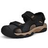 WAERTA New Fashion Summer Leisure Men Shoes Beach Sandals High Quality Genuine Leather Sandals Soft Men Sandals Large Size 38-46