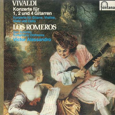LP Record LOS ROMEROS, VICTOR ALESSANDRO, SAN - Vivaldi Concerto H Moll Fur 4 Gitar 6531024 FONTANA 1979 Netherland Classical Used