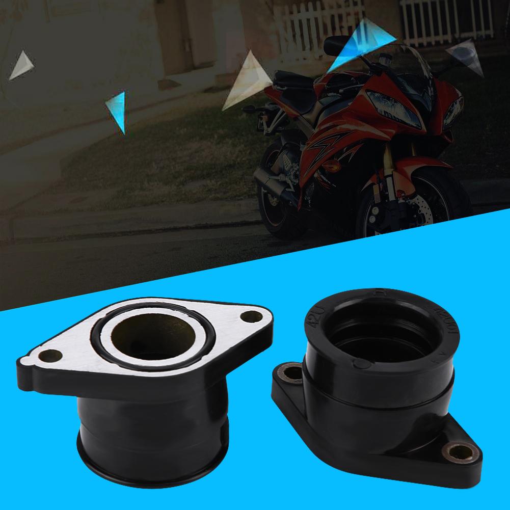 2Psc Carburetor Carb Intake Manifold Boot for Yamaha TT350 86 87 XT350 85 00 42U 13596 01 00