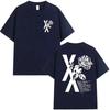Hip Hop Clothing Rapper Mgk Lost Tour 2026 Summer Print T Shirt Casual Fashion Short Sleeve Top Cotton Loose Tshirt Unisex