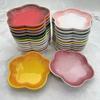 Small Plate 14Cm Sauce Plates Cats Food Bowl French Cool Color Cake Dish Spit Bone Dishs Side Dish Decorative Dessert Tray