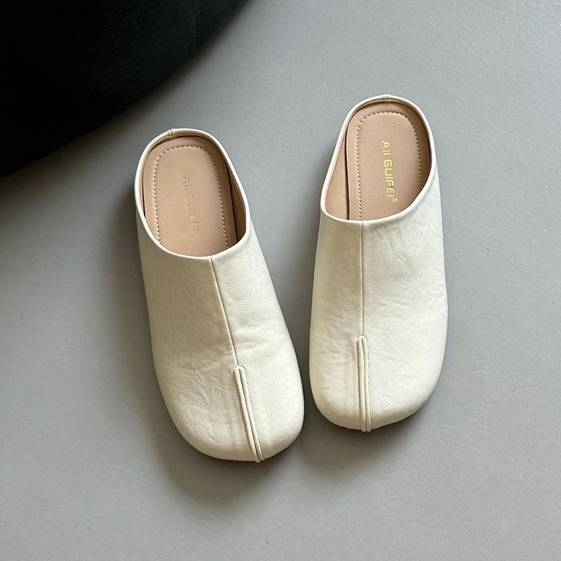 

Мода 2025 Новинка Лето Пляж Женские Шлепанцы Женские Балетки Тапочки Обувь Мода Круглый Носок Женские Балетки Тапочки Сандалии Обувь Мюли 35 бежевый