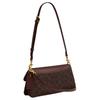Coach Jet 25 Classic Logo Coated Canvas And Leather Crossbody Bag Medium Women Bags Maple-Brown CBA83-B4YDT