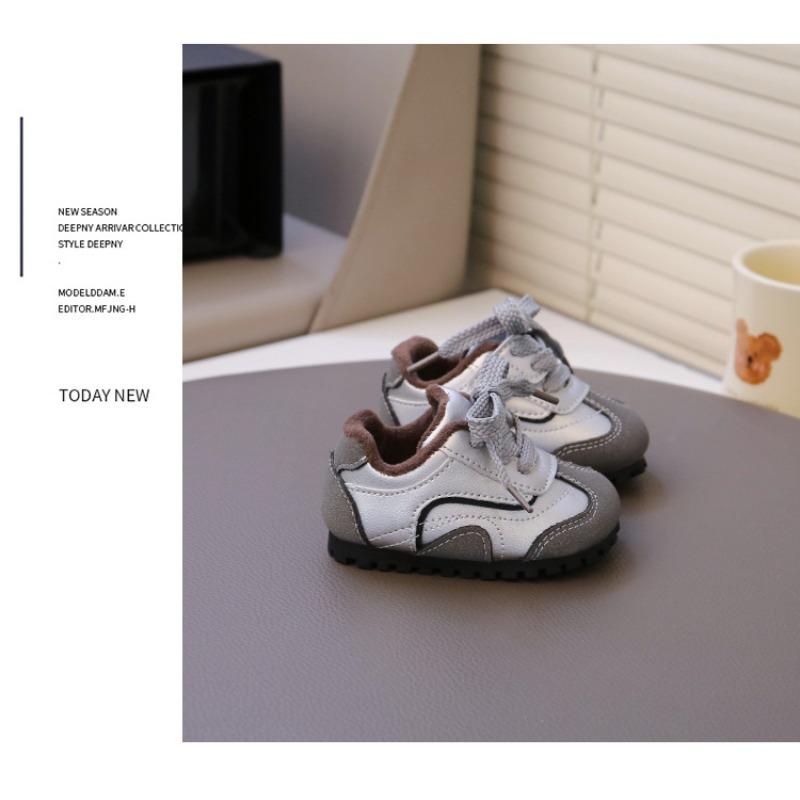 Winter New Velvet Baby Toddler Shoes Soft Sole Non-slip Men's and Women's Baby Cotton Shoes Warm Small Board Shoes