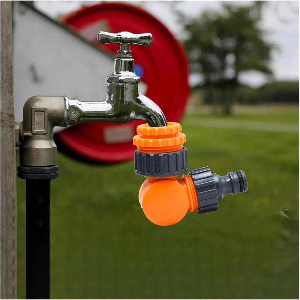 Garden Hose Connector Faucet Adapter For 1/2 Inch Hose Reel Cart Plastic Click-lock Quick ConnectionFor Watering Irrigation Gard