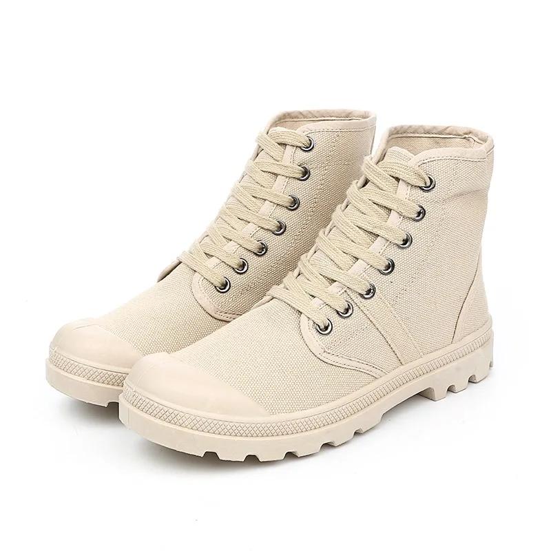 Fashion New Men’s Casual Boot Couple Canvas Shoes Light Designer Shoes Unisex Comfortable Lace-up Breathable 36-45 Sneakers Men Adult