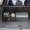 Caja organizadora plegable de gran capacidad para maletero de coche Porsche Cayenne Panamera Macan 911 718 Taycan Boxster Cayman 918