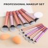 Makeup Brushes Set Multi-Functional Professional Soft Make Up Brush Tool with Makeup Sponges Powder Puff Travel Brushes Gift Set