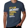 Archivist Thing Tshirt Stylish Graphic Short Sleeve Top