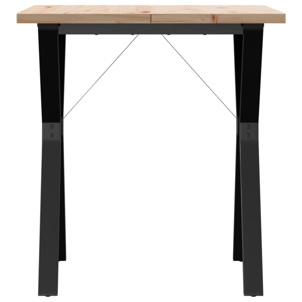 Vidaxl Dining Table with Y-Shaped Legs, 70X70X75.5 Cm