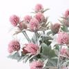 Simulation flower 6 heads celery simulation green plant home wedding soft decoration green plant flocking decoration