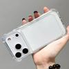Luxury Shockproof Transparent Phone Case For iPhone 17 Pro 16 15 14 13 12 11 17 Pro Max Plus Air Clear Soft Bumper Cases Cover