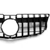 Für Mercedes GLK X204 2013-2015 Frontgrill Passend für GLK280 GLK300 GLK350 Kühlergrill mit Netz ABS Chrom-Zierleiste
