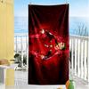 Ronaldo Celebrates Goal Beach Towel Super Soft & Absorbent Comfortable Lightweight Suitable for Swimming, Gym, Camping, Yoga Vacation
