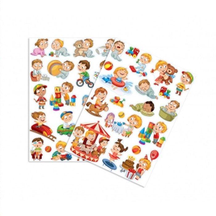 Gommettes - CTOP - Les Bambins - 43 pièces - Mixte - Pour enfants