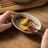 Japanese Flavor Plate, Household Seasoning Dish, Ceramic Dipping Sauce Dish, Soy Sauce Dish, Restaurant Vinegar Dish, Oil Dish, Hot Pot Seasoning Smal