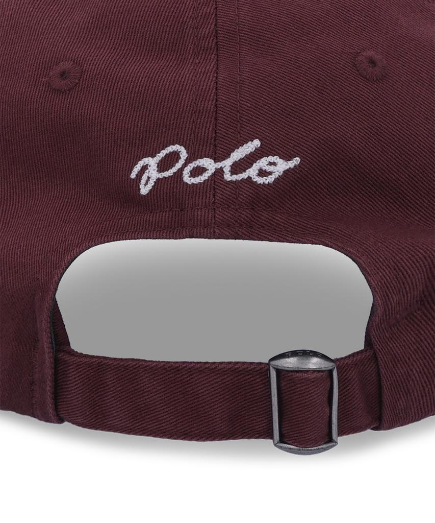 Cappellino da baseball in twill con patch Ny POLO RALPH LAUREN - Rosso